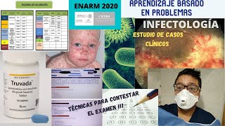 Banco de preguntas INFECTOLOGÍA Pediatría y Adultos Casos clínicos ENARM MIR USMLE CENEVAL [upl. by Adelpho]