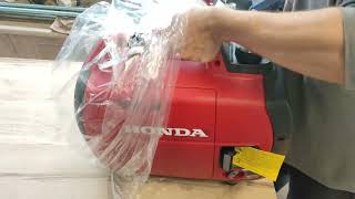 Honda eu22i generator unboxing [upl. by Noble]