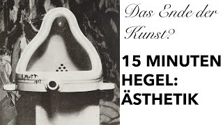 15 Minuten Hegel – Folge 9 Ästhetik [upl. by Ardyaf877]