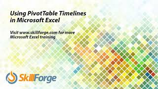 How to Use Timelines in Excel [upl. by Garnet]