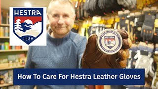 How To Apply Hestra Leather Glove Balm [upl. by Inoue]