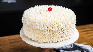 How to Make the BEST Vegan Vanilla Cake [upl. by Comstock]