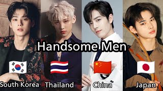 HANDSOME MEN PART 1  China South Korea Thailand Japan [upl. by Odlauso]