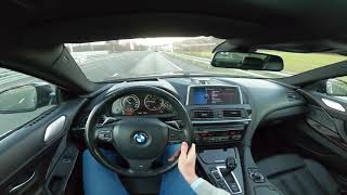 BMW 650i xDrive  POV Drive  2012  408 HP [upl. by Ennairod]