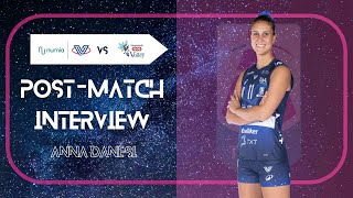 ANNA DANESI  Postmatch interview vs Novara [upl. by Godden907]