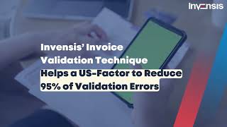 Invensis Helps USFactor Reduce 95 of Validation Errors [upl. by Uwton60]