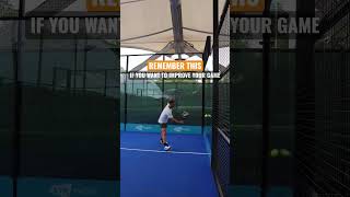 Comment whats wrong with this shot  The Padel School [upl. by Shannen]