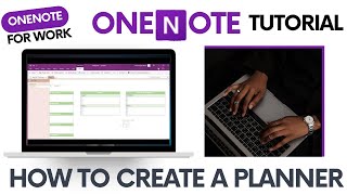 HOW TO CREATE A ONENOTE PLANNER 2024  Use OneNote for Work  Organization  Increase Productivity [upl. by Berthold]