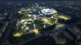 Quzhou Sport center China [upl. by Scarlet146]