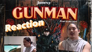 JAMESY  GVNMAN  Reaction Video  DGRECORDSPT siddarthakc14 reaction nepalimusic [upl. by Inahpit]