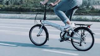 DAHON Mariner D8 multimodal traveling  20 inch folding bike [upl. by Anilemrac]