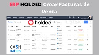 HOLDED ERP Facturas de Venta [upl. by Doti]