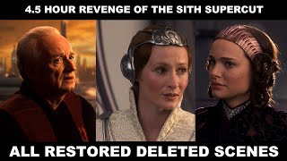 Revenge of the Sith 4 Hour Supercut  Restored Deleted Scenes 4K HDR [upl. by Xyla]