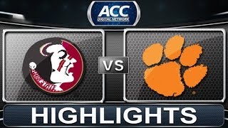 2013 ACC Football Highlights  Florida State vs Clemson  ACCDigitalNetwork [upl. by Halda963]