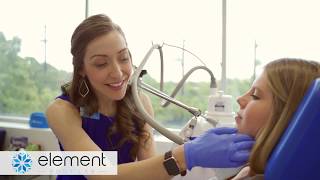 CoolSculpting Double Chin Treatment with The Dallas CoolSculpting Experts at Element Body Lab ❄️ [upl. by Novek]