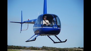 Flying the R44 in Moderate Turbulence  Robinson R44 Helicopter [upl. by Euqenimod736]