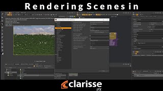 Rendering the Final Scene in Clarisse iFX [upl. by Adnima960]