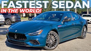 2024 Maserati Ghibli 334 Ultima A First Look At The Worlds Fastest Sedan [upl. by Morril]