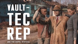 The Full Story of the VaultTec Rep amp the Hotel Rexford  Fallout 4 Lore [upl. by Garrison]