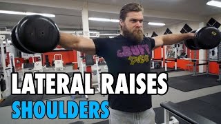 Lateral Raises  Shoulders  HowTo Exercise Tutorial [upl. by Amadas]