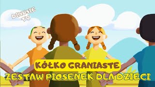 Kółko graniaste  Zestaw piosenek dla dzieci  Dinusie TV [upl. by Anav]