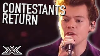 When CONTESTANTS return Featuring Harry Styles Little Mix and MORE  X Factor Global [upl. by Mundford]