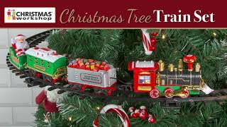 The Christmas Workshop Christmas Tree Train Set [upl. by Stillmann]