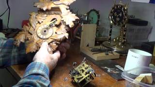 Repair of Cuckoo Clock That Wont Shut Up [upl. by Carolle416]