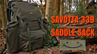 Savotta 339 Saddle Sack  Simple And Robust Bushcraft Rucksack [upl. by Ettigdirb369]