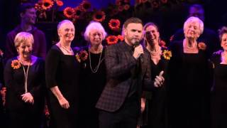 The Girls Musical cast with Gary Barlow at The Lowry perform Dare [upl. by Ssac]