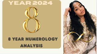 ✨YEAR 2024 Number 8 YEAR NUMEROLOGY OUTLOOK [upl. by Tupler399]