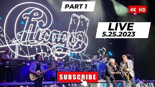 Chicago the Band Live  LEGENDARY PERFORMANCE part one  5252023 [upl. by Enerehs]