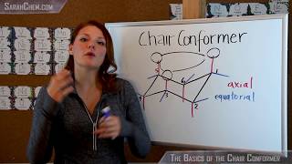 How to Draw Cyclohexane Chair Conformer [upl. by Valdes]