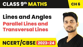 Parallel Lines and Transversal Lines  Lines and Angles  Class 9 Maths Chapter 6 [upl. by Koby928]