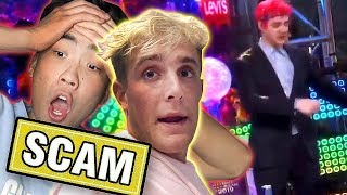 Jake Paul amp Ricegum SCAM Mystery unbox   Ninja New Years Cringe  📰 PEW NEWS📰 [upl. by Tami116]