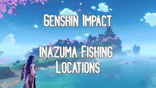 Genshin Impact  Inazuma Fishing Locations Outdated [upl. by Annekim]