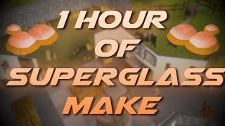 Casting Superglass Make  Testing OSRS Wiki Money Making Methods [upl. by Cynth416]