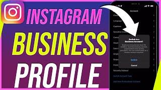 How to Create Instagram Page for Business [upl. by Benito]