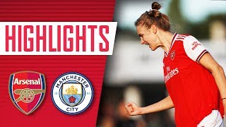 Arsenal Women 10 Manchester City  Womens Super League highlights [upl. by Nyra]