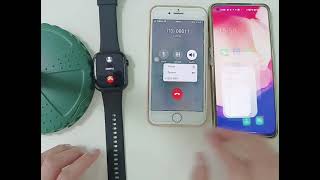 How To Correctly Use Smartwatch Function and connect APP JYOUpro App 183inch BT Call motion Watch [upl. by Kimbell]