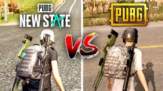 PUBG NEW STATE vs PUBG PC  Direct Comparison Attention to Detail amp Graphics [upl. by Nerrual426]