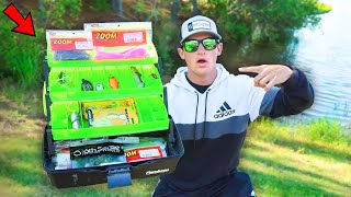 Worlds FIRST Traveling TACKLE BOX Fishing Youtuber Edition [upl. by Subak]