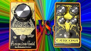 Earthquaker Devices Acapulco Gold Fuzz vs Digitech DOD Carcosa Fuzz Shootout [upl. by Notlew]