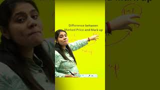 Difference between Marked price and MarkupCATquantprofitlossdreammaths [upl. by Neirb911]