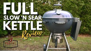 Slow N Sear Kettle Grill Review  FULL SNS GRILLS KETTLE REVIEW [upl. by Adnalra]