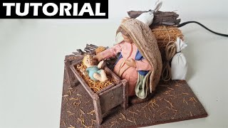 💡 TUTORIAL Madonna che culla  Come movimentare le proprie statuine ⚙️ Presepe in movimento [upl. by Enaitsirk608]