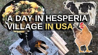 A DAY IN HESPERIA VILLAGE IN USA [upl. by Ihc80]