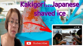 kakigori Japanese shaved Ice [upl. by Turrell]