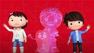 Going To The Dentist Song  Little Baby Bum Puzzle Game [upl. by Flossie]