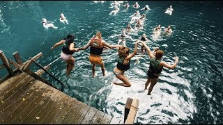 Cenote swim in Mexico  Contiki [upl. by Florina583]